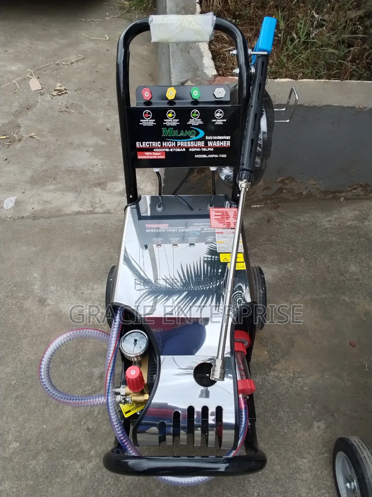 Heavy-Duty Car Wash Machine, Pressure Washer