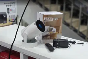 HY300 Pro Max Portable Movie Projector – Built-in Battery, Android OS