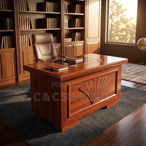 1200MM Advanced Mahogany Writing Table - thumbnail 9