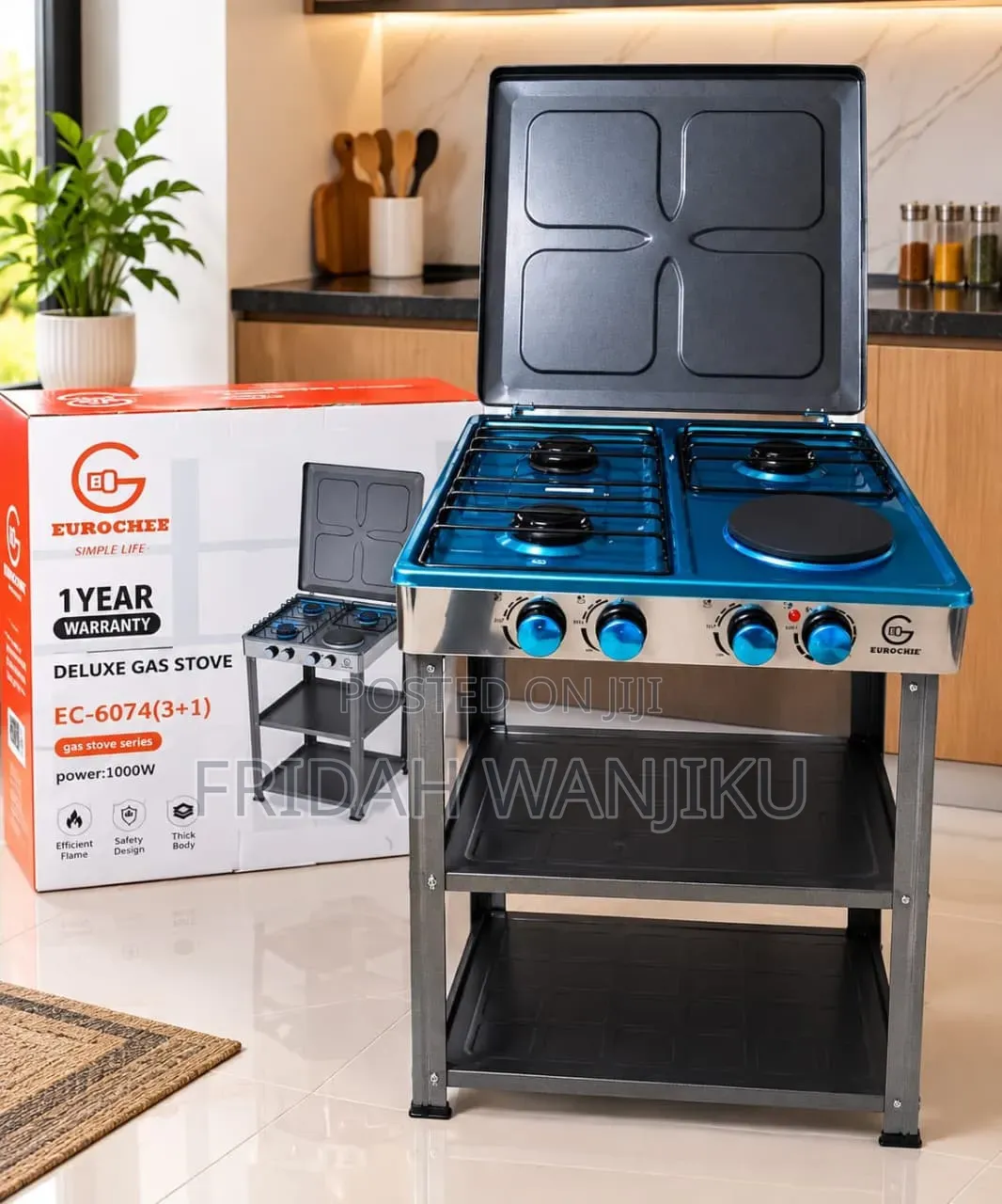 Eurochef Deluxe Gas Stove