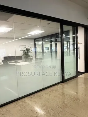 Frosted Window Film for Privacy and Modern Glass Decor