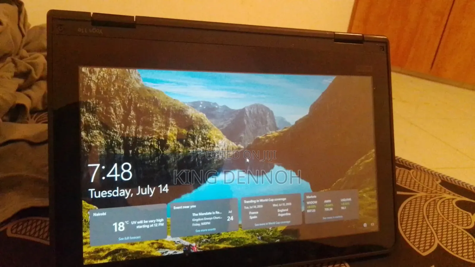 Laptop Lenovo ThinkPad X1 Yoga 16GB Intel Core i5 SSHD+SSD 128GB