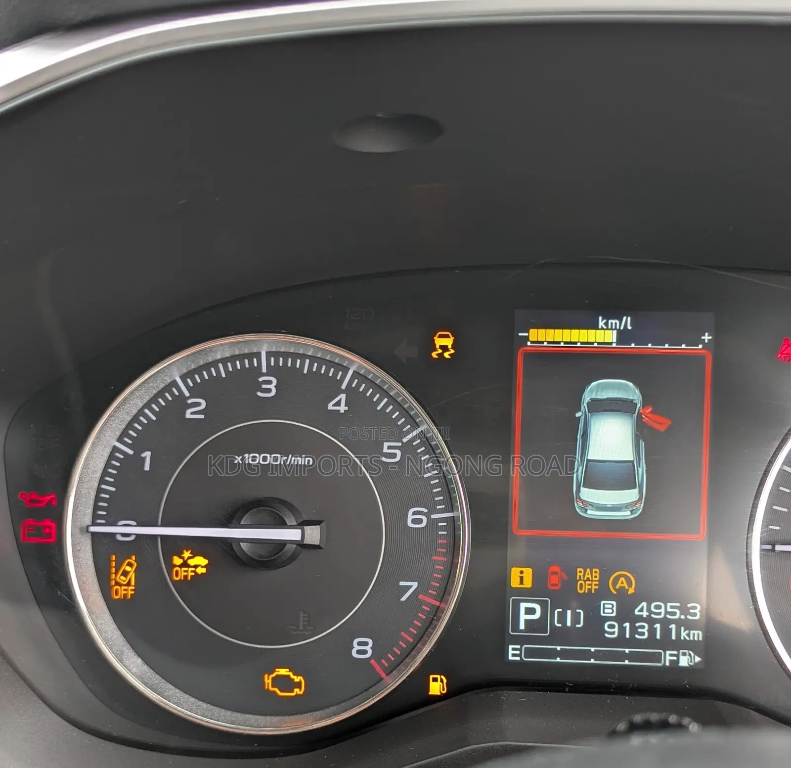 Subaru Impreza 2019 Black