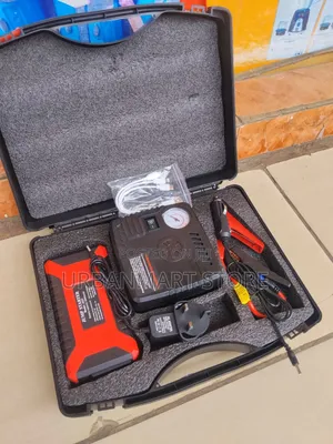 Portable Car Jump Starter With Air Compressor