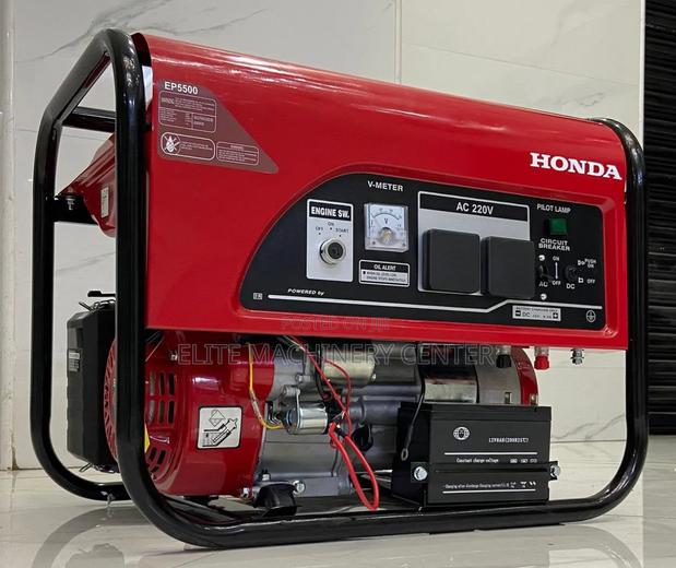 Honda Keystart EP5500 5.5kVA / 5500W Portable Gasoline Generator