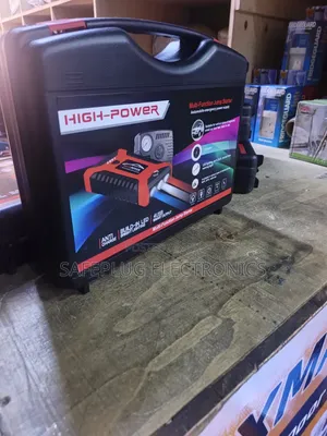 All-in-One 12V High-Power Car Jump Starter & Emergency Power Bank Kit