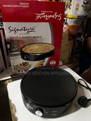 Signature Signature Nonstick Electric Crepe & Chapati Maker