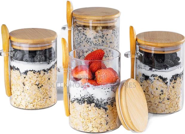 Overnight Oats Containers - main view