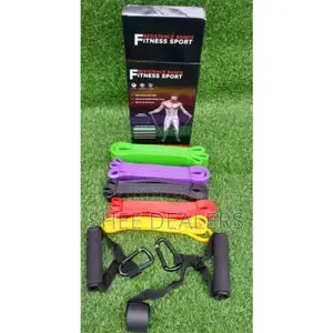 5 in One Resistance Bands With Handles and Anchor