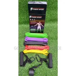 5 in One Resistance Bands With Handles and Anchor