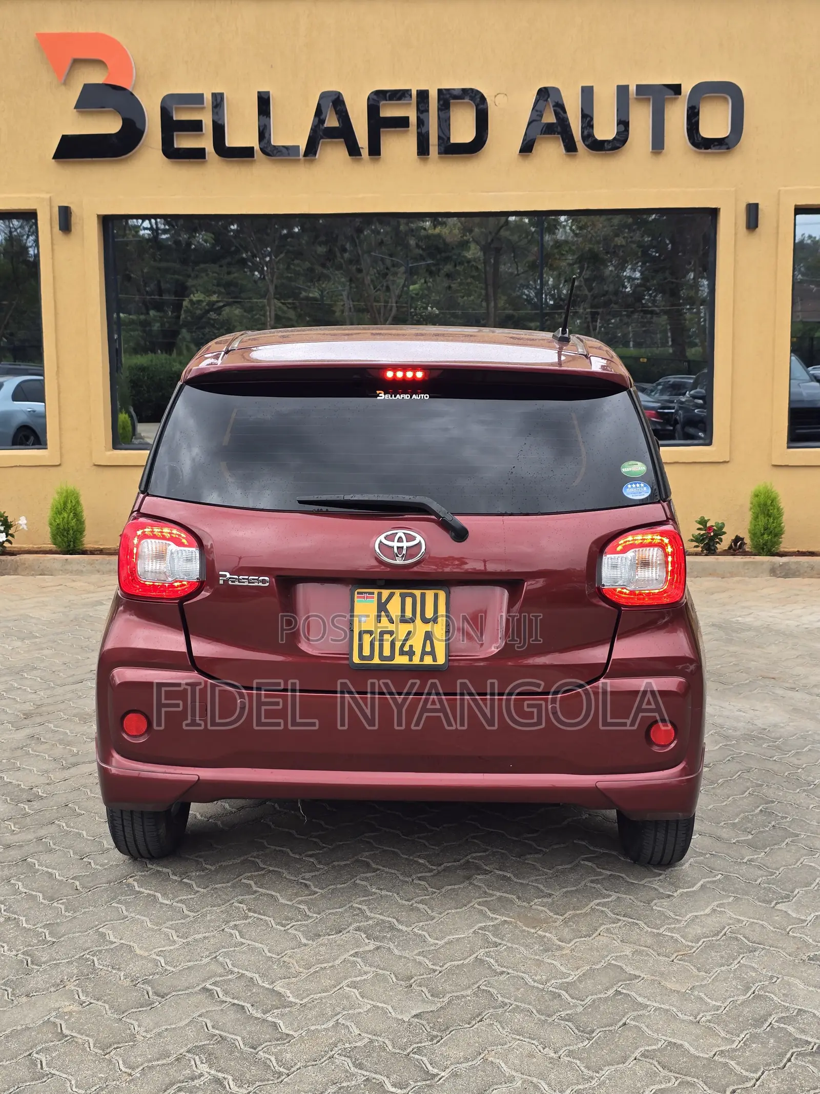 Toyota Passo 1.0 AWD 2018 Red