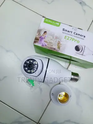 CALUS E27 Pro WiFi Security Camera With Night Vision and Two-Way Audio