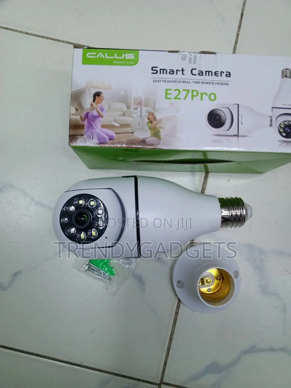 CALUS E27 Pro 1080P Wireless Bulb Camera for Home Security