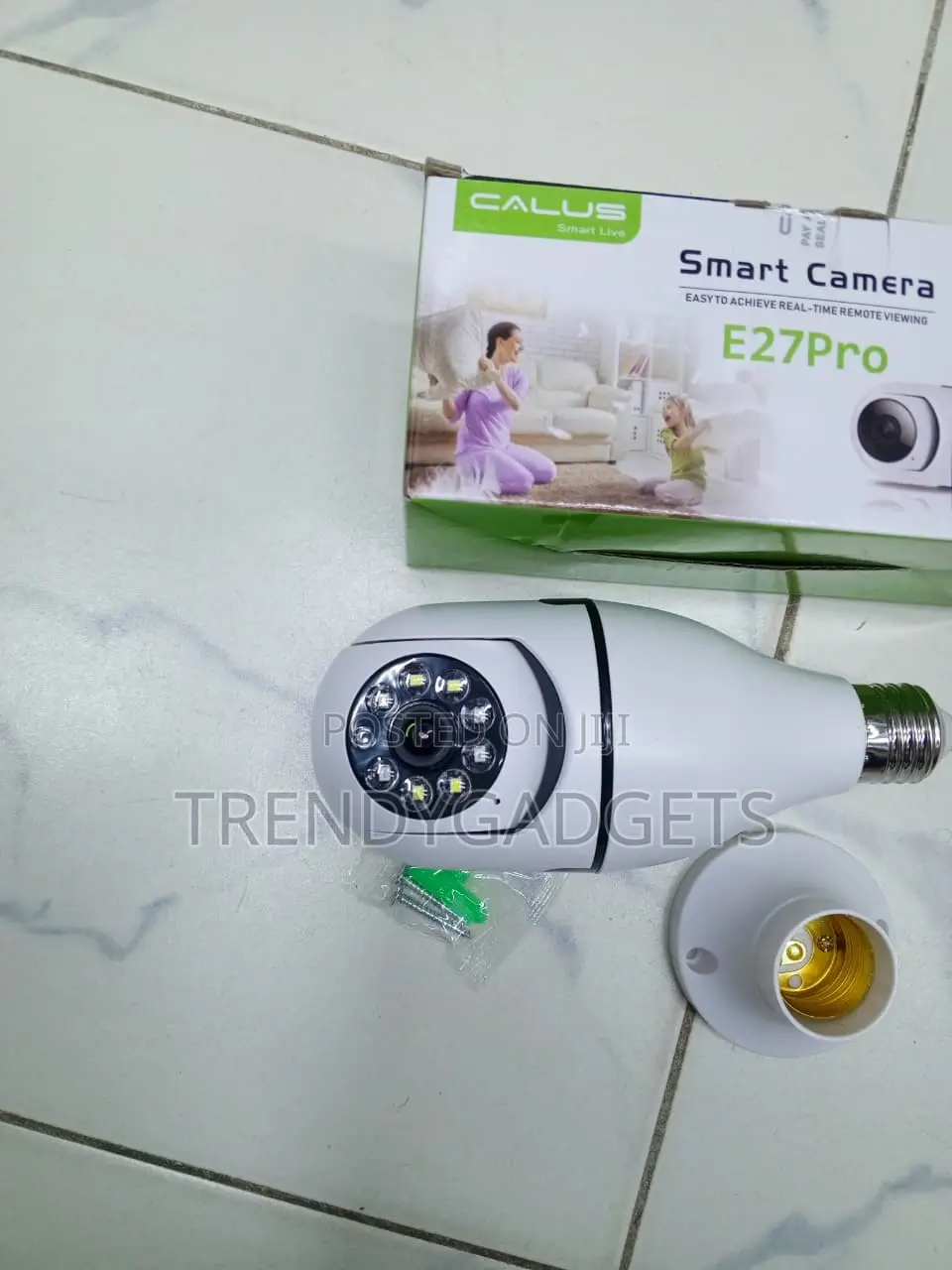CALUS E27 Pro 1080P Wireless Bulb Camera for Home Security