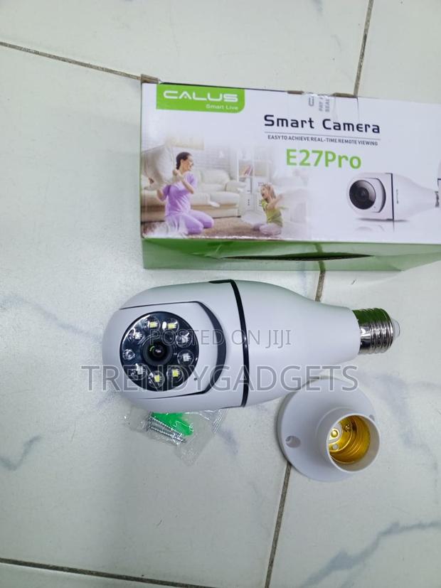 CALUS 360° Panoramic WiFi Bulb Camera With Night Vision - main view
