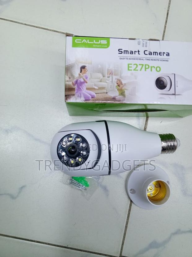 CALUS 360° Panoramic WiFi Bulb Camera With Night Vision - thumbnail 2