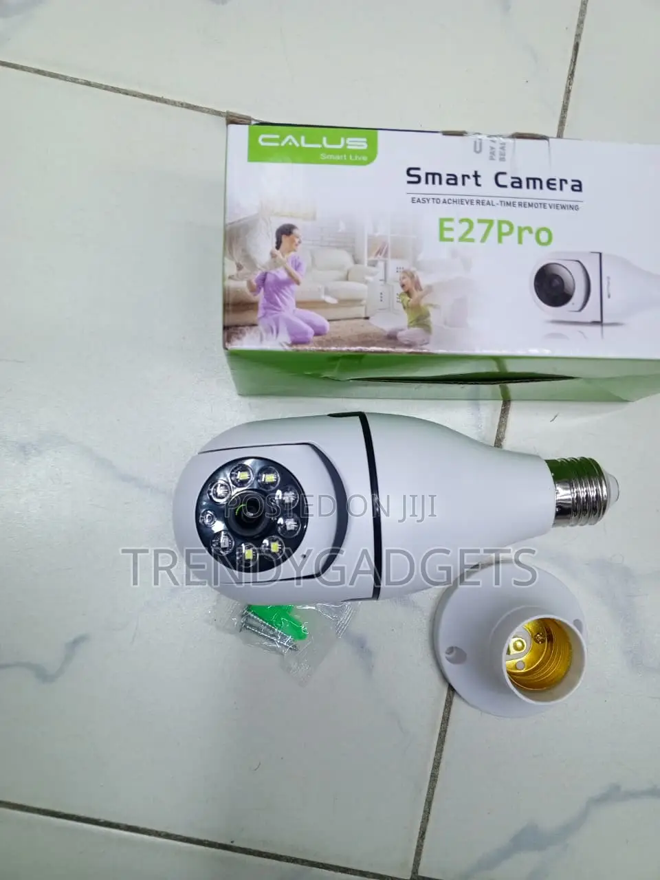 CALUS 360° Panoramic WiFi Bulb Camera With Night Vision