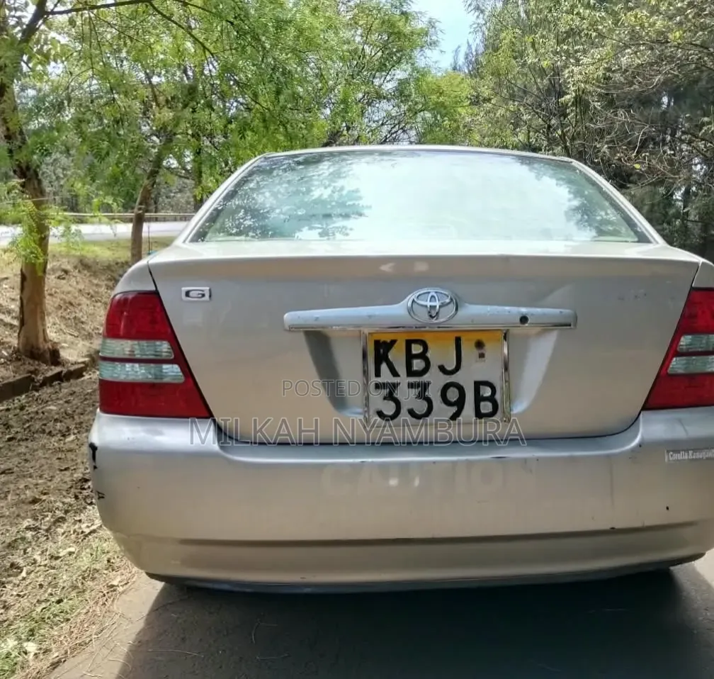 Toyota Corolla 2002 Silver