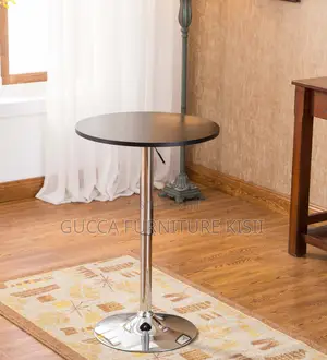 Round Height Adjustable Cocktail Table