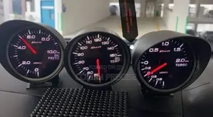 Aftermarket Defi 60mm Gauges.