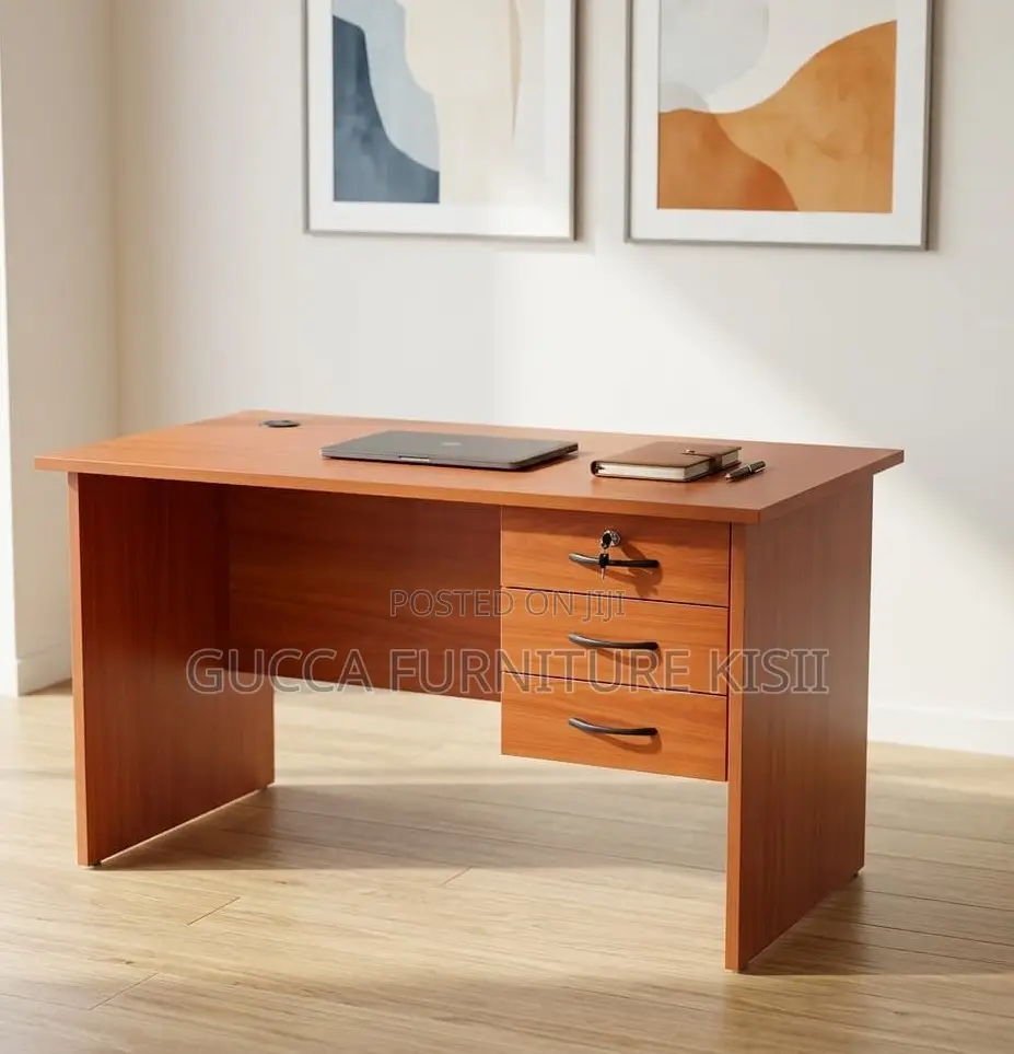 Standard Home Office Study Table With Storage