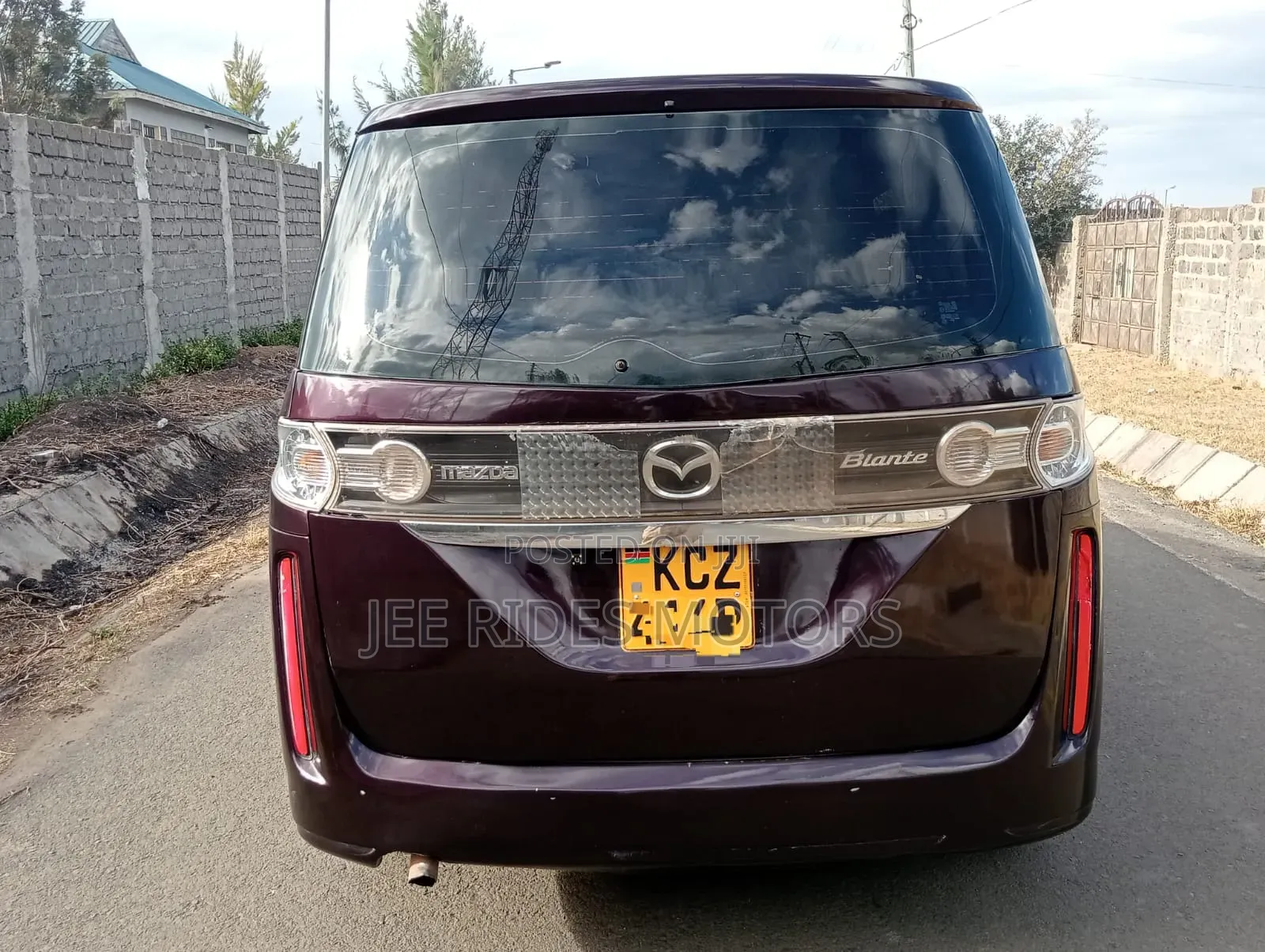 Mazda Biante 2013 Purple