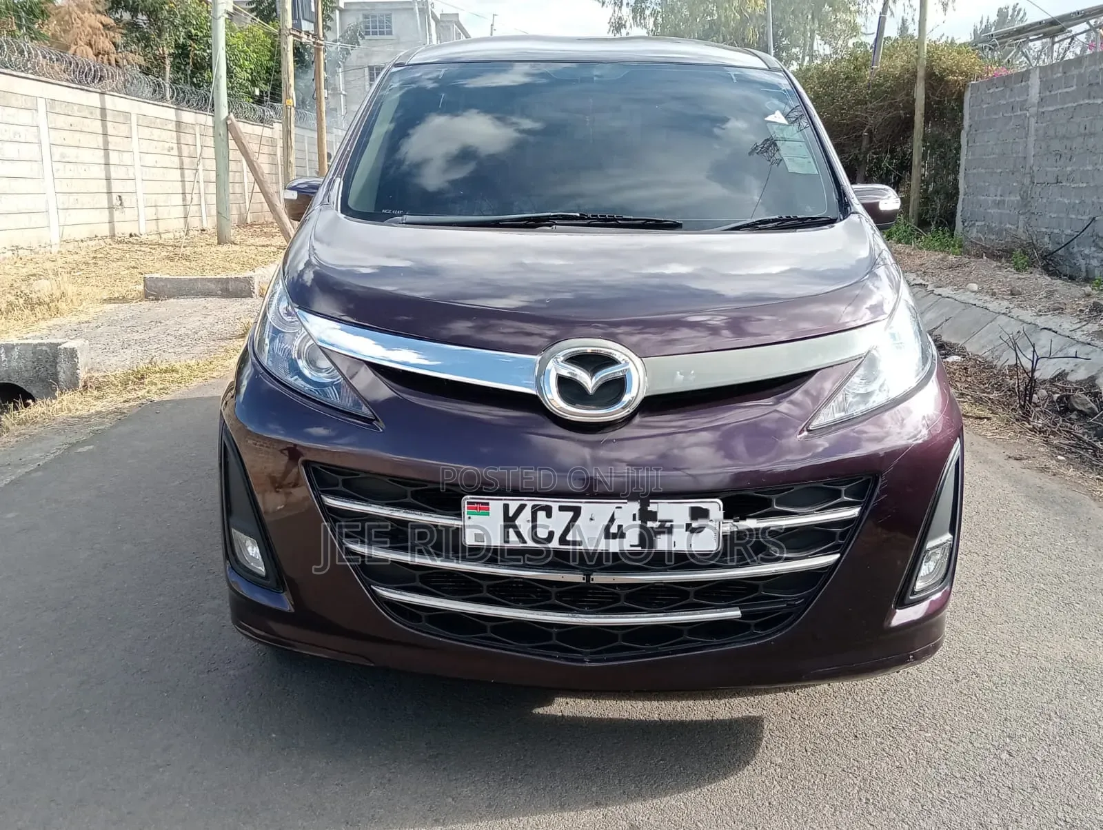 Mazda Biante 2013 Purple