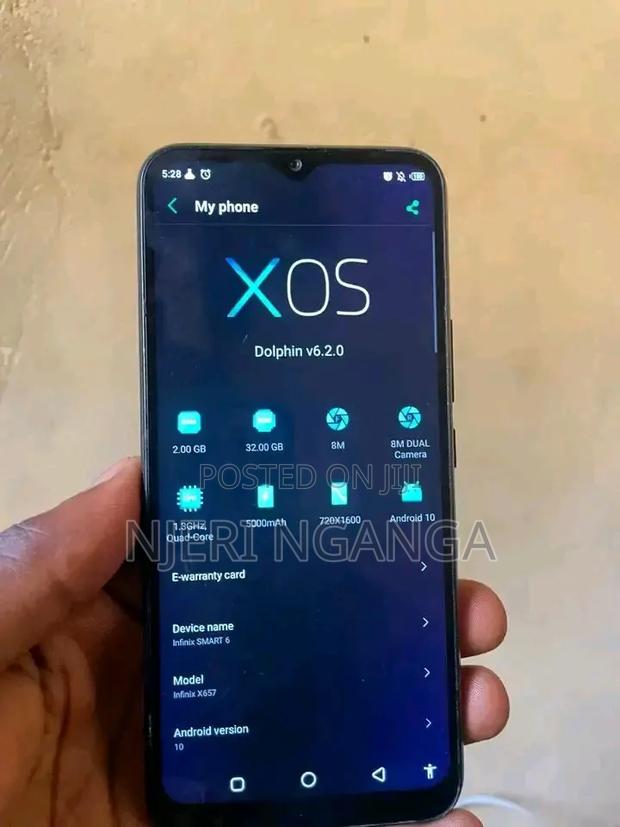 Infinix Smart 6 32 GB Blue