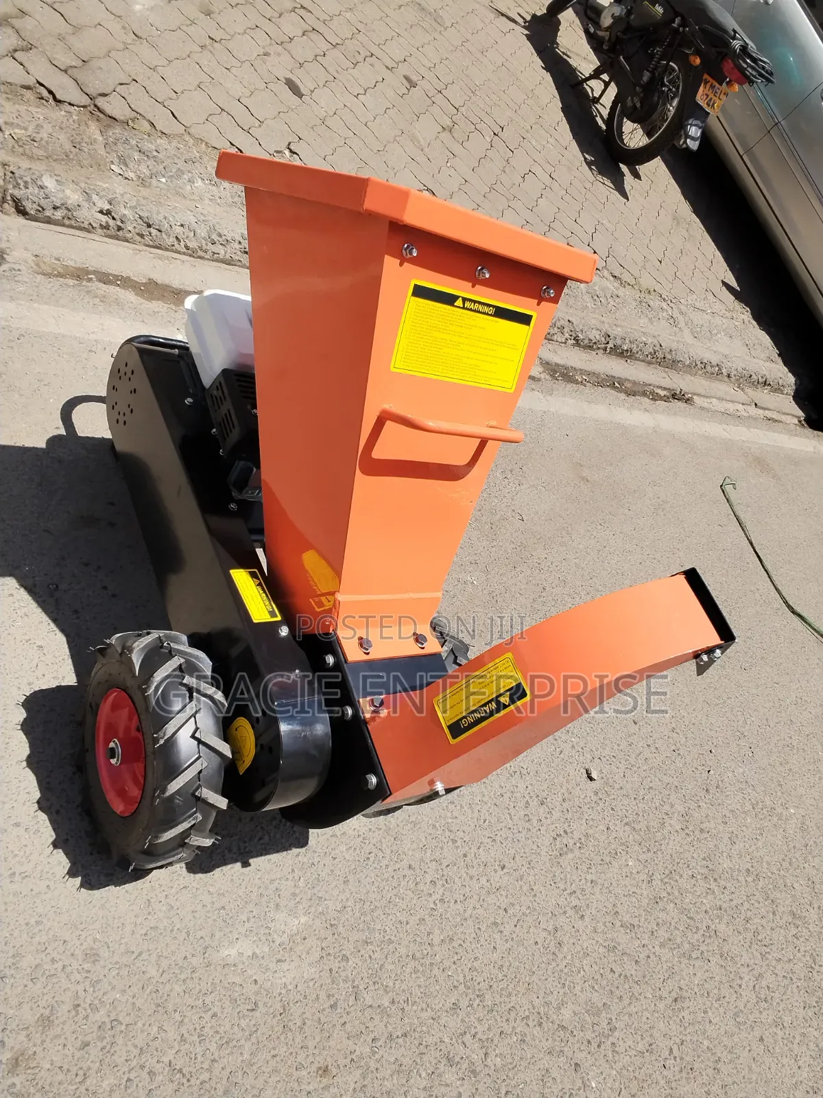 8hp Petrol Engine Wood Chipper