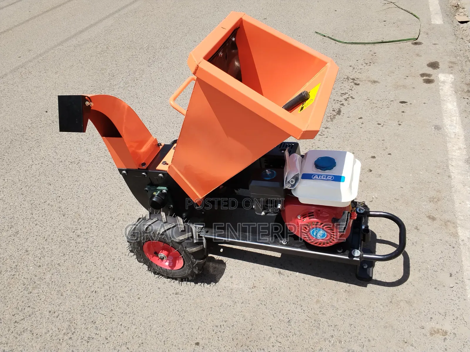 Heavy Duty Wood Chipper 8hp