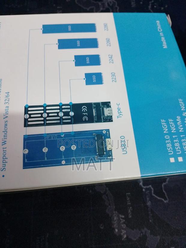 SSD M.2 Nvme External Casing/Reader - thumbnail 2