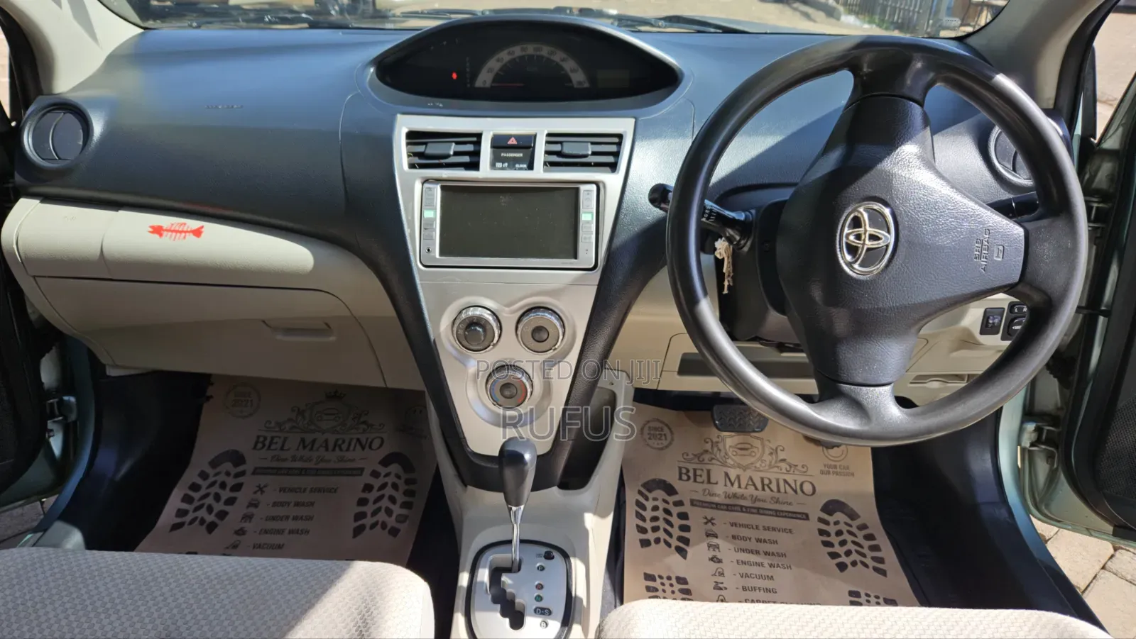 Toyota Belta 2008 Blue