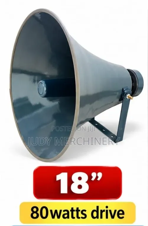 Horn Speaker 18" 80 Watts