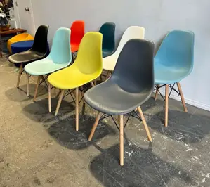 Yellow Ergonomic Eames Patio Chair