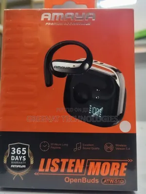 Amaya Open Buds ATW-510 Wireless Sports Earbuds Bluetooth5.3 Open-Ear