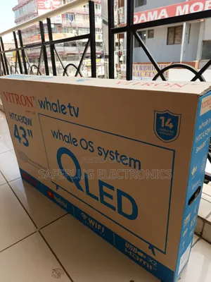 Vitron 43 Inch QLED Smart TV - Whale OS Frameless 1080p