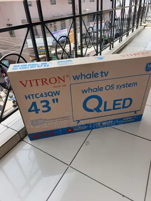 • Vitron 43" HTC43QW Frameless Smart QLED TV (Whale OS)