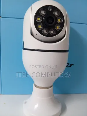 New V380 Pro Wi-Fi Bulb Camera for Smart Home Surveillance