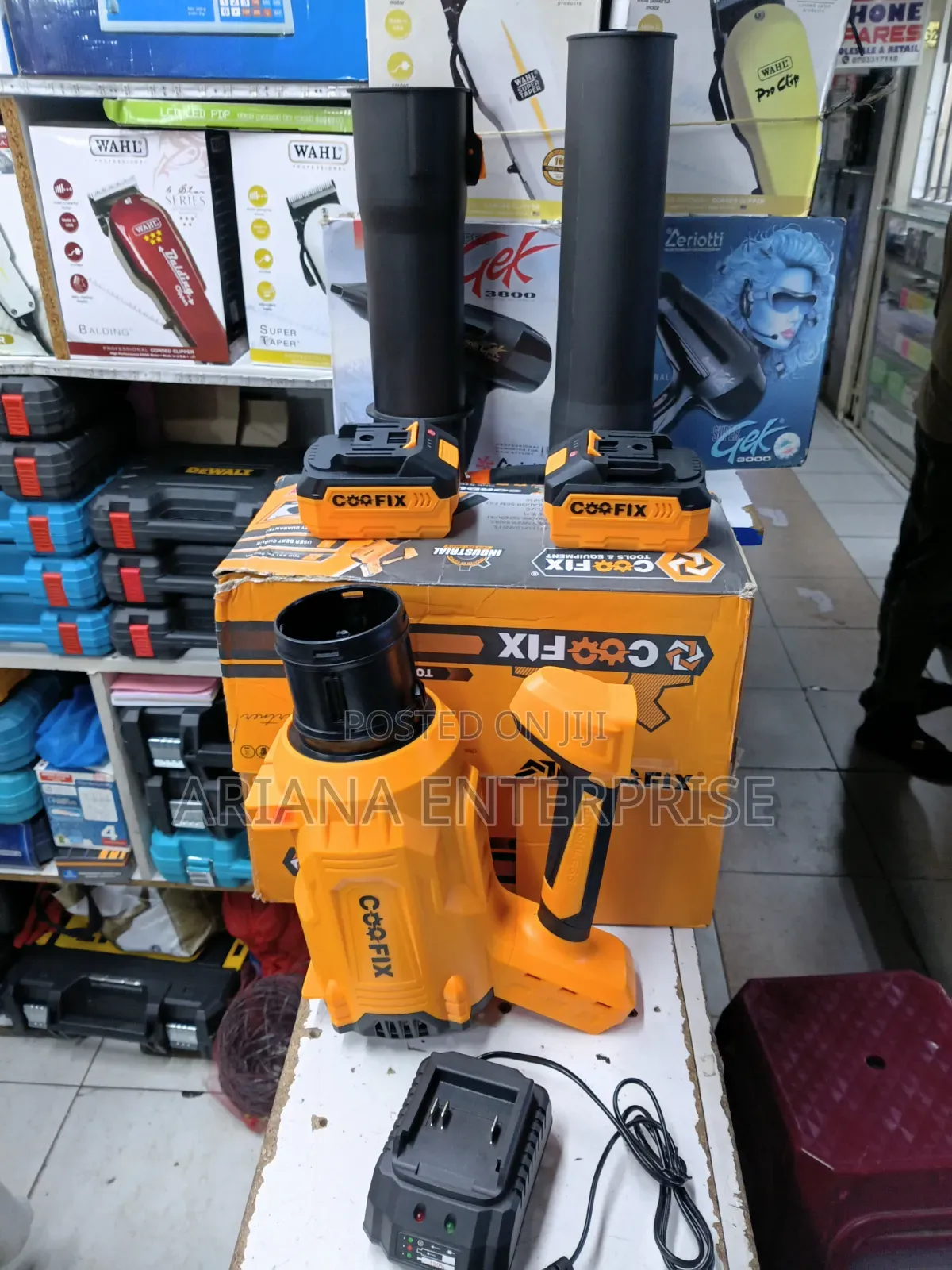 Coofix Cordless Blower / Leaf Blower (20V) Kit,