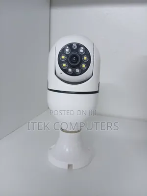 V380 Pro Smart Bulb Camera for Monitoring Living Rooms and Entrances