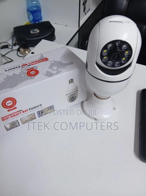 V380 Pro Smart Bulb Camera With Motion Detection and Alerts - main view