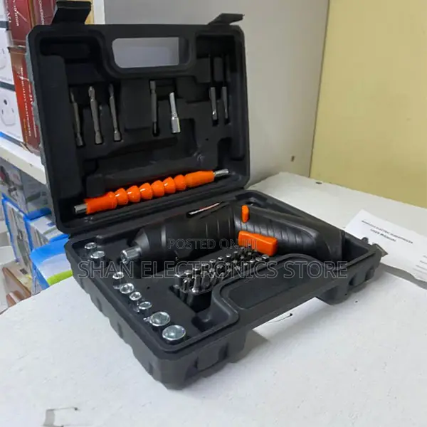 Handy Cordless 48PCS Screwdriver Set With Interchangeable Bits