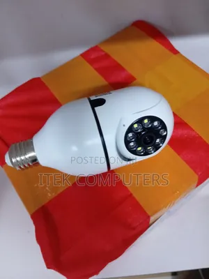 V380 Pro Bulb Camera With Remote Recording Playback Features