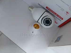 V380 Pro Wi-Fi Bulb Camera for Shop and Retail Monitoring