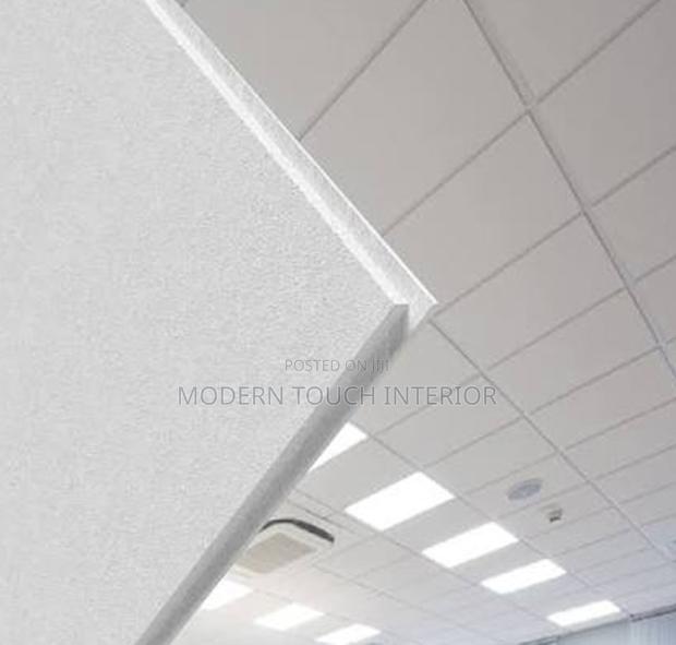 Sound-Absorbing Ceiling Panels