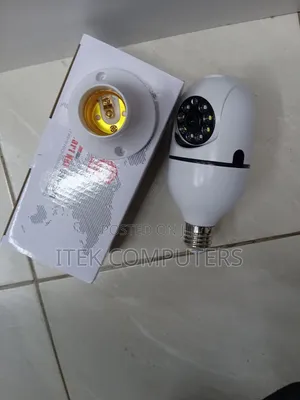 V380 Pro Single Lens Bulb Camera With Smart Security Features