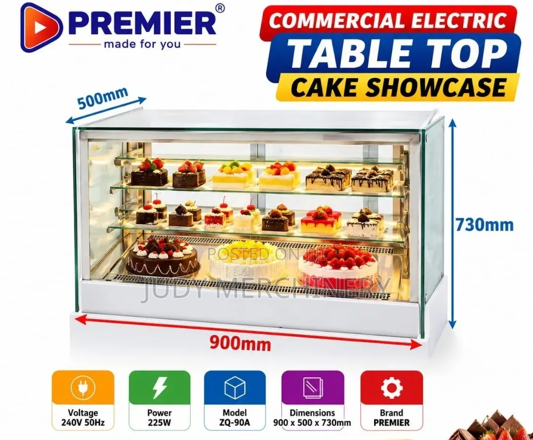 Premier Commercial Cake Showcase