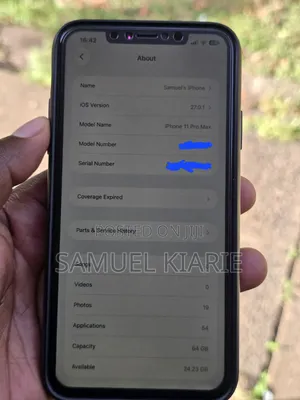 Apple iPhone 11 Pro Max 64 GB Silver