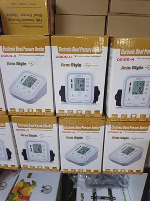 Electronic Digital BP Monitor - Portable Home Medical Sphygmomanometer