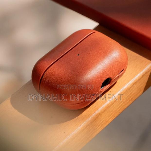 Leather AirPods 5 (5th Generation) Case COVER - Saddle Brown